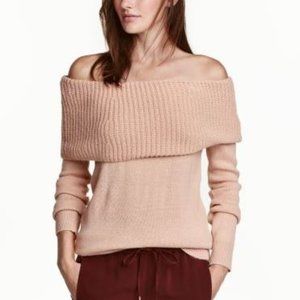 TART off shoulder sweater